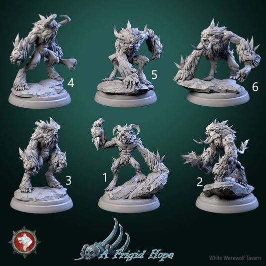 Winterbeasts Set | A Frigid Hope | White Werewolf Tavern