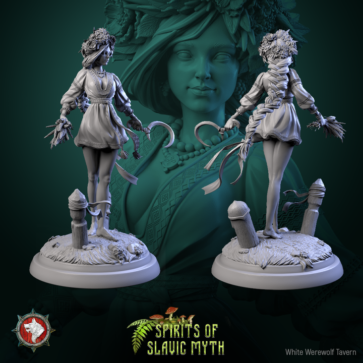 Zarya Poleva | Spirits of Slavic Myth | 75 mm scaled model | White Werewolf Tavern
