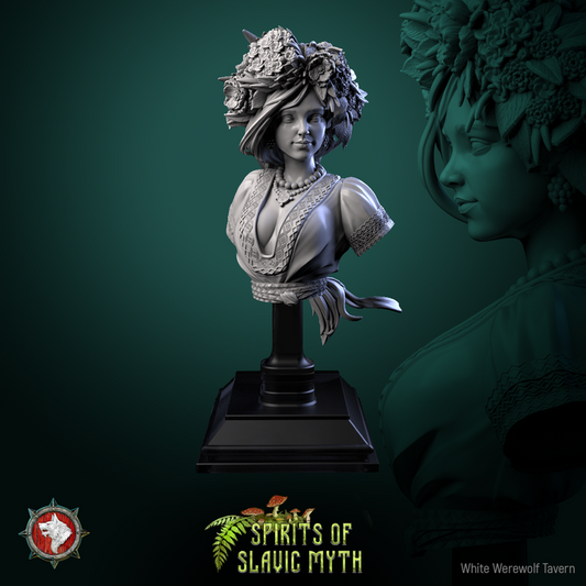 Zarya Poleva - Bust | Spirits of Slavic Myth | White Werewolf Tavern