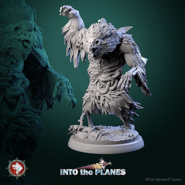 Zombie Owlbear Set | Into the Planes | White Werewolf Tavern