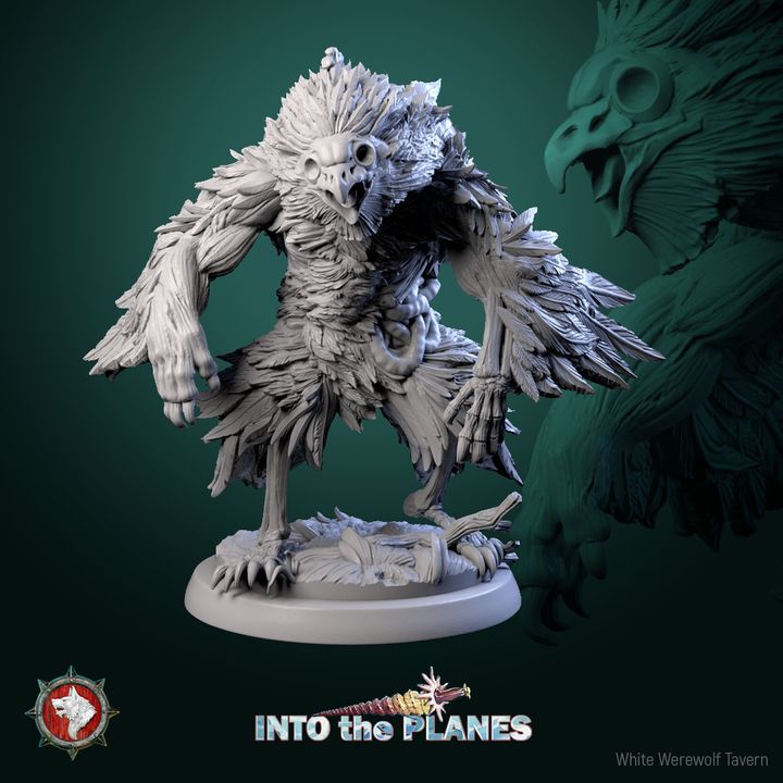 Zombie Owlbear Set | Into the Planes | White Werewolf Tavern