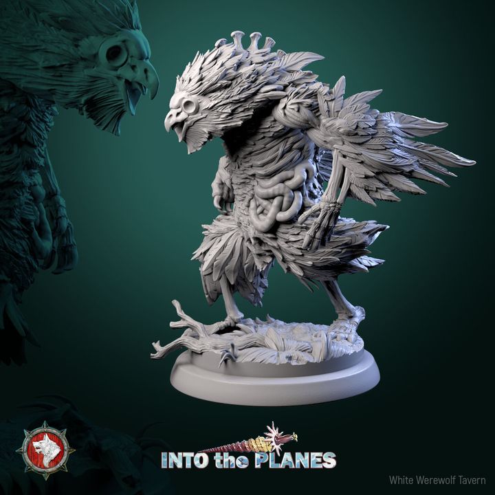 Zombie Owlbear Set | Into the Planes | White Werewolf Tavern