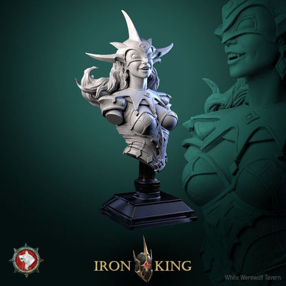 Zu Iron Lady - Bust | Iron King | White Werewolf Tavern