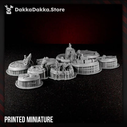 Decorative Bases Set | Steel Union | Dakka Dakka