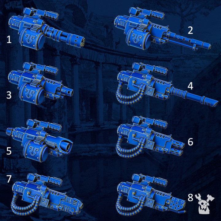 Bits - Legio Prima Victirx - Ancient Era Heavy Weapons Pack | Legio Prima Victrix | Sci-Fi Bits | Dakka Dakka