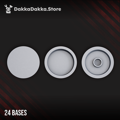 Decorative Bases Set | Steel Union | Dakka Dakka
