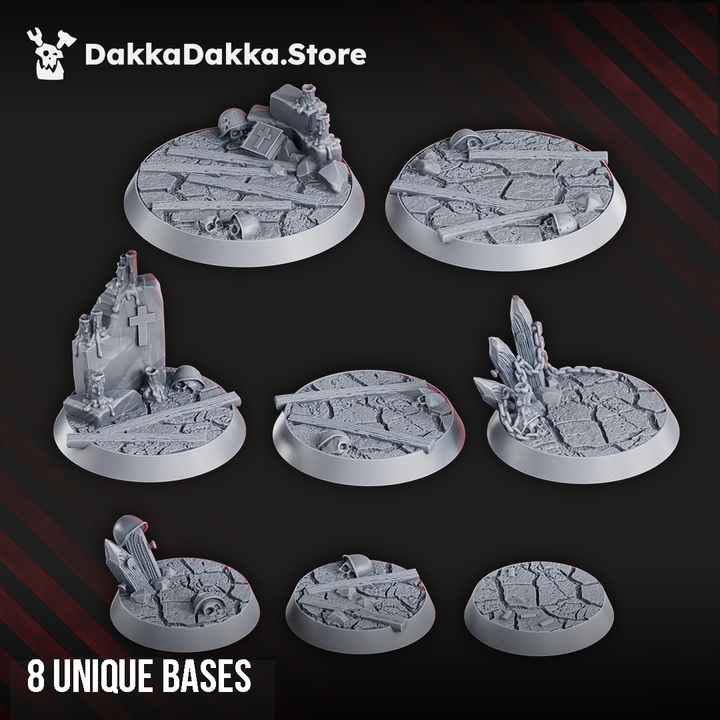 Decorative Bases Set | Steel Union | Dakka Dakka