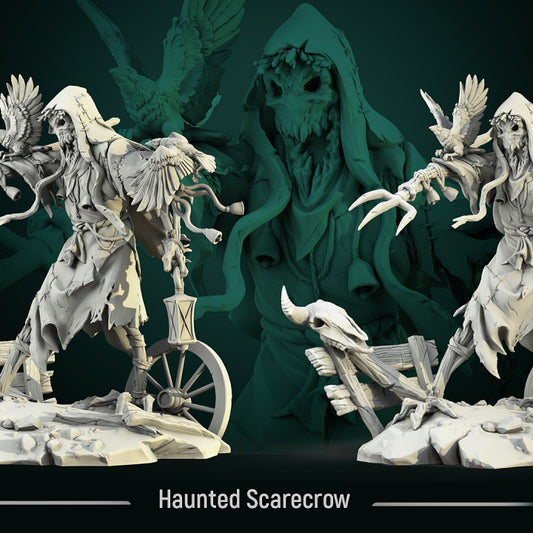 Haunted Scarecrow | Halloween | 75 mm scaled model | White Werewolf Tavern