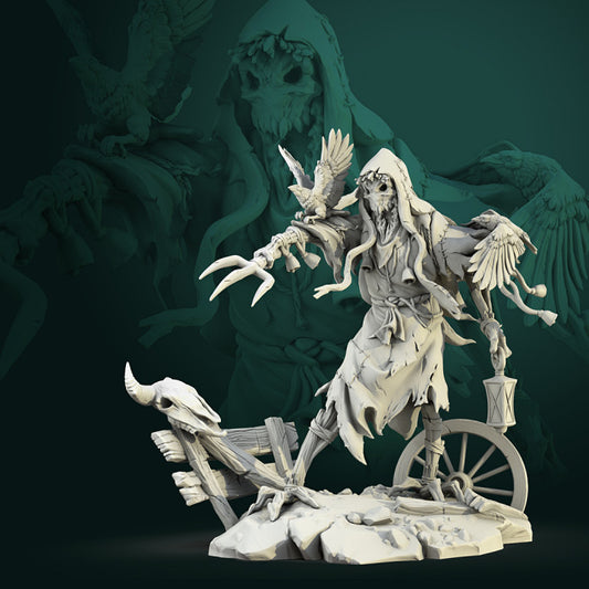 Haunted Scarecrow | Halloween | 75 mm scaled model | White Werewolf Tavern