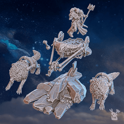 Jarl Arna on Stormchariot | Stormpride Sisters | Dakka Dakka