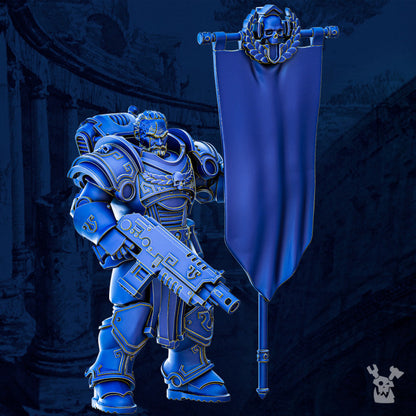 Legio Prima Victrix Bannerman | Legio Prima Victrix | Dakka Dakka