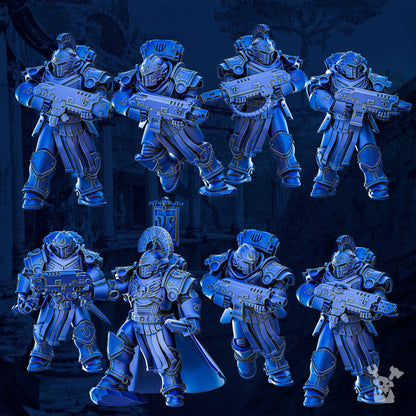 Princeps Cohorte Squad with Melta Guns | Legio Prima Victrix | Dakka Dakka