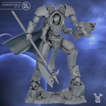 Commander "Scythe" In Exosuit | Silver Moon Daughters | Dakka Dakka