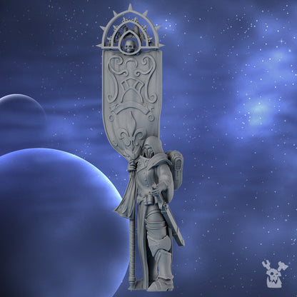 Standard Bearer of the Moon Saint | Silver Moon Daughters | Dakka Dakka