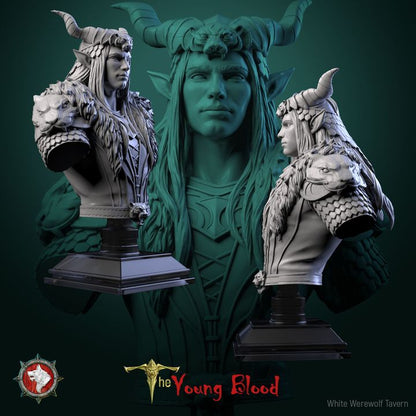 Taerith Silent Step - Bust | The Young Blood | White Werewolf Tavern