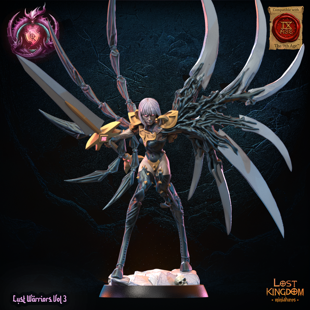 Claire - The Claymore | Sons of Depravation | Lost Kingdom Miniatures