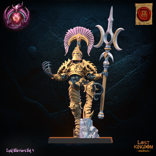 Aurenis, Lust Chosen Chaos Lord | Sons of Depravation | Lost Kingdom Miniatures