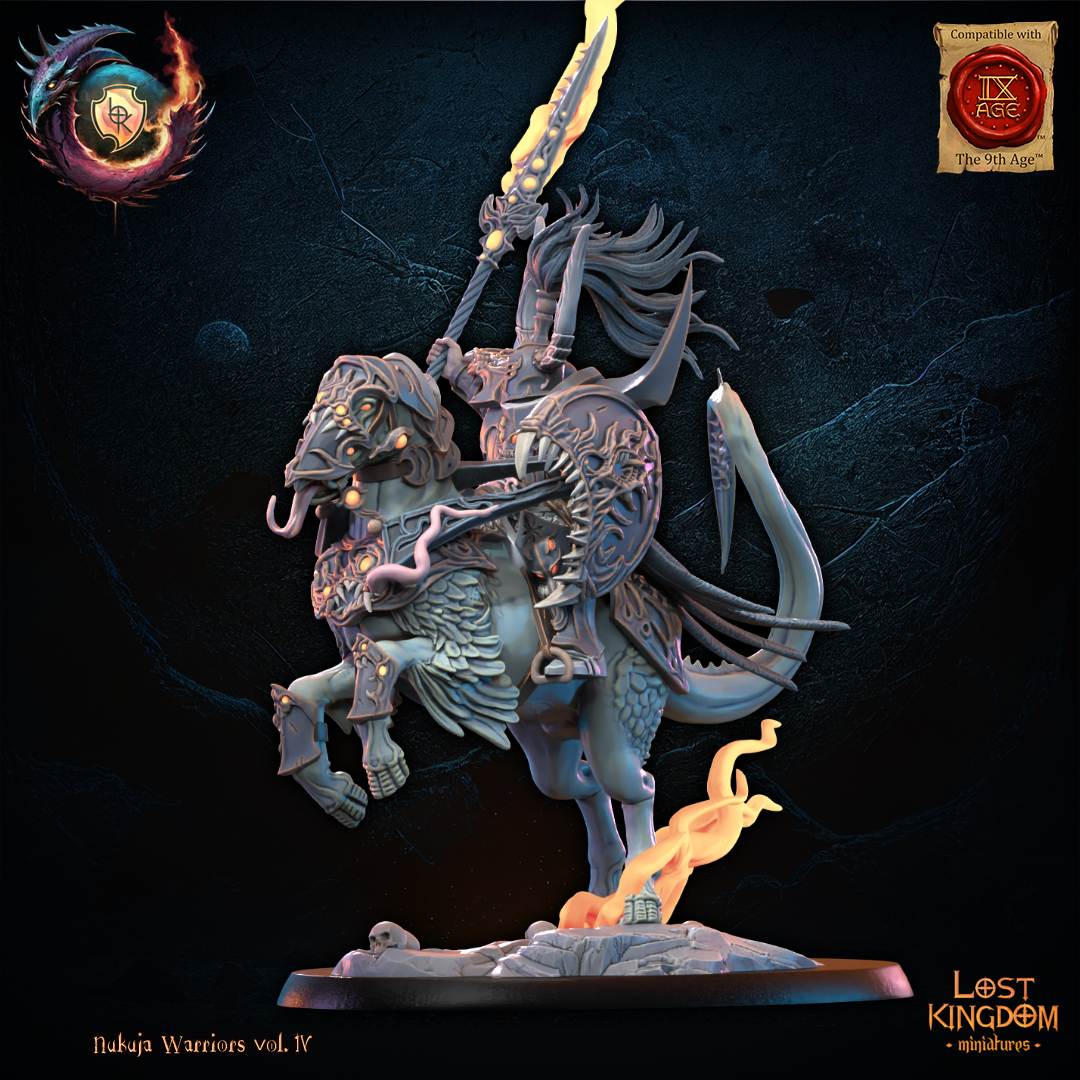 Nukuja Warriors Mounted Hero