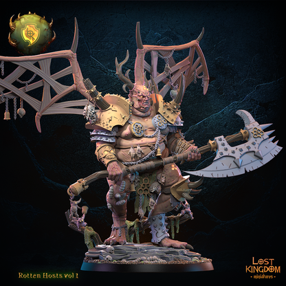 Demon Prince of Disease | Rotten Hosts | Lost Kingdom Miniatures | Kings of War | Tabletop