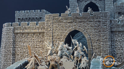 Mountain Fortress | The Printing Goes Ever On   |  Buildings and Terrain