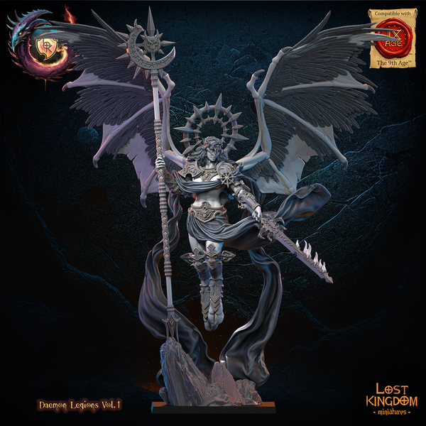 Courtesan - Demonic Angel | Daemon Legions | Lost Kingdom Miniatures