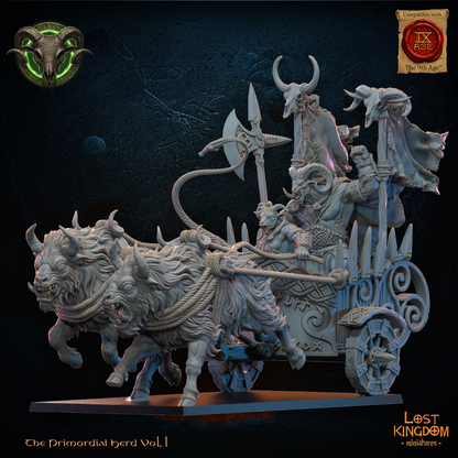 Aitzgor, Wildhorn Chieftain on Chariot