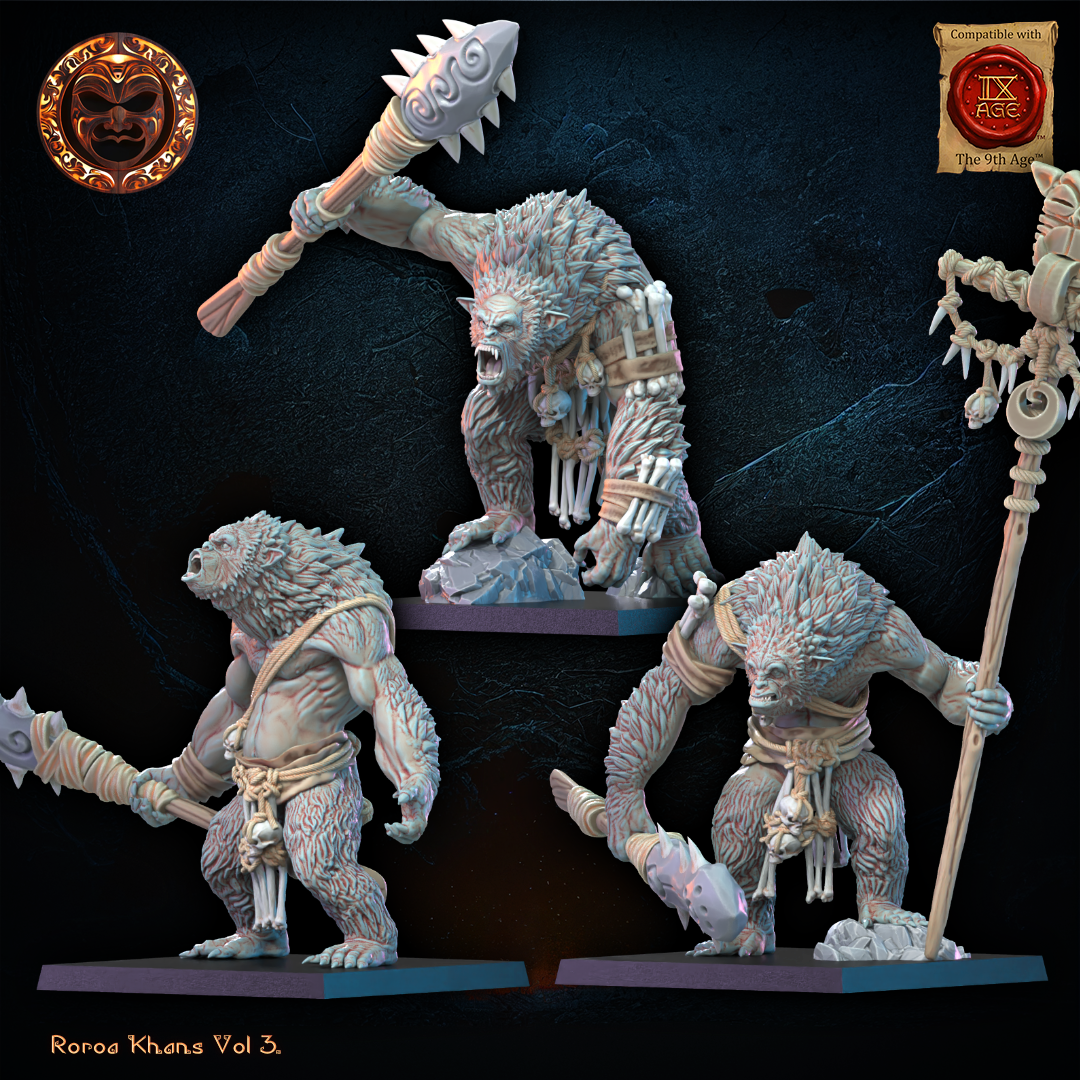 Maero Unit | Roroa Khans | Lost Kingdom Miniatures