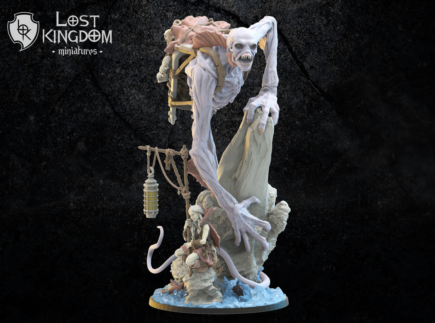 Antonette, The Headlight & Trench Collector | Undead of Misty Island | Lost Kingdom Miniatures