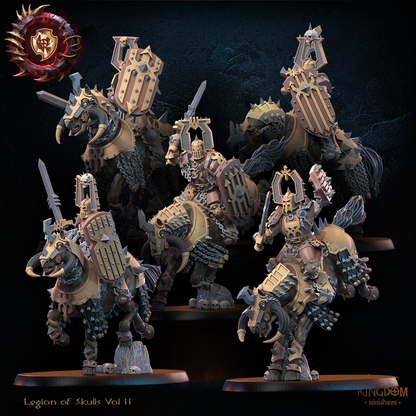 Skull Knights Regiment | Legion of Skulls |  Lost Kingdom Miniatures