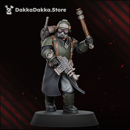 Doomsday Corps of Engineers painted trooper reloading