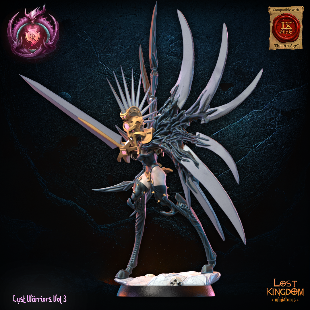 Claire - The Claymore | Sons of Depravation | Lost Kingdom Miniatures