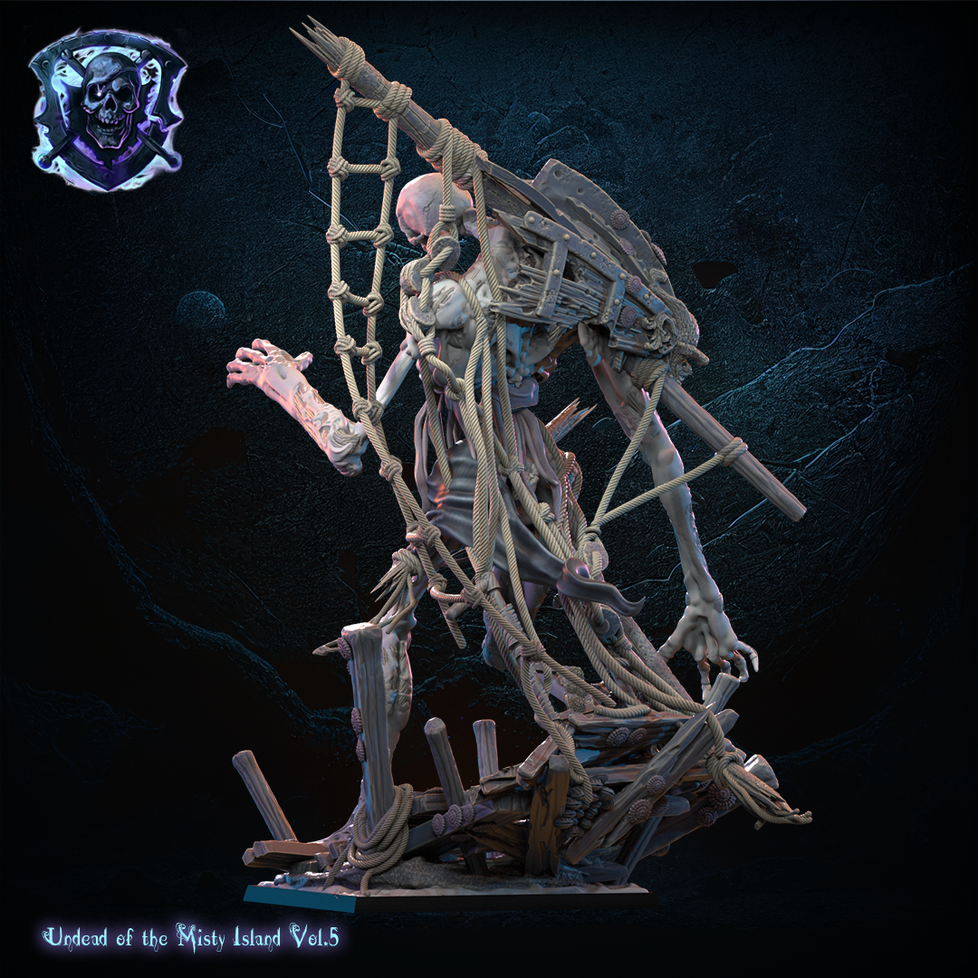 Skeletal Pirate Giant | Undead of Misty Island | Lost Kingdom Miniatures