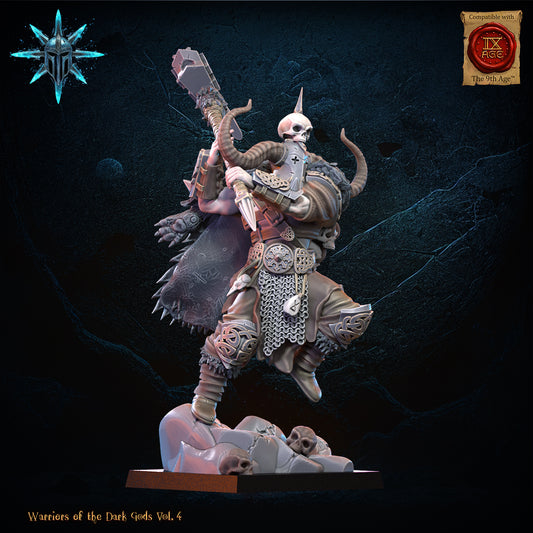 Heavy Weapon Barbarian Chief | Warriors of the Dark Gods | Lost Kingdom Miniatures
