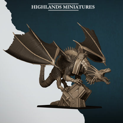 Aegean Dragon (Prince or Mage Rider) | Aegean Elves | Highlands Miniatures