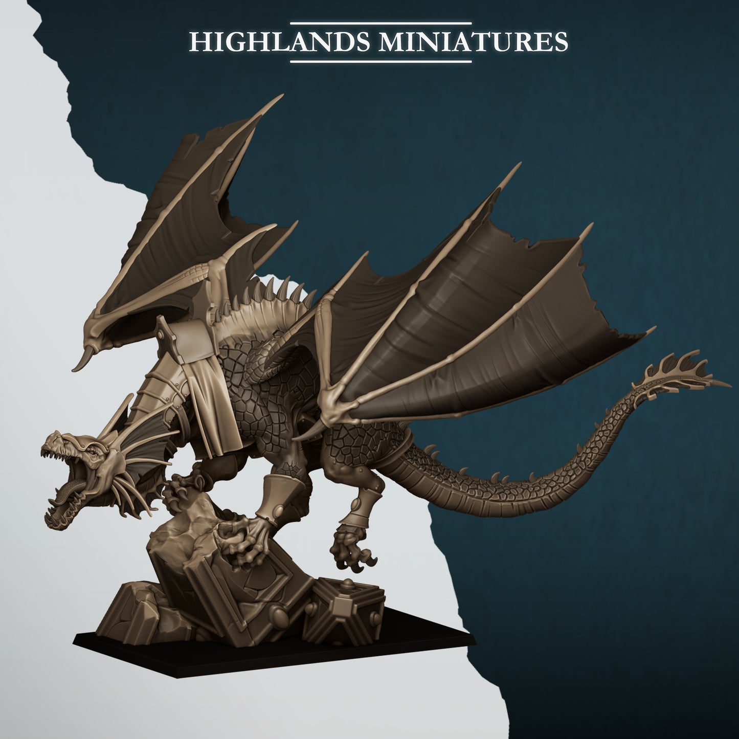 Aegean Dragon (Prince or Mage Rider) | Aegean Elves | Highlands Miniatures