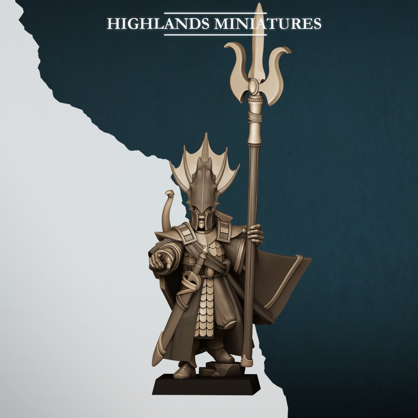 Aegean Elf Lord of the Sea | Aegean Elves | Highlands Miniatures