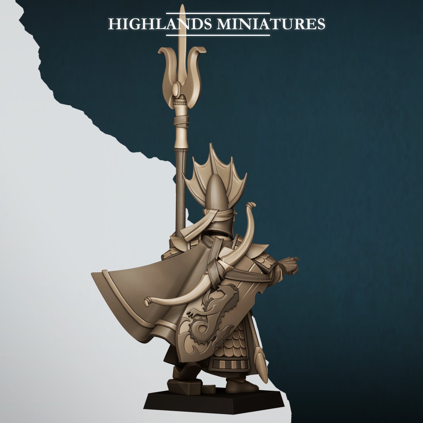 Aegean Elf Lord of the Sea | Aegean Elves | Highlands Miniatures