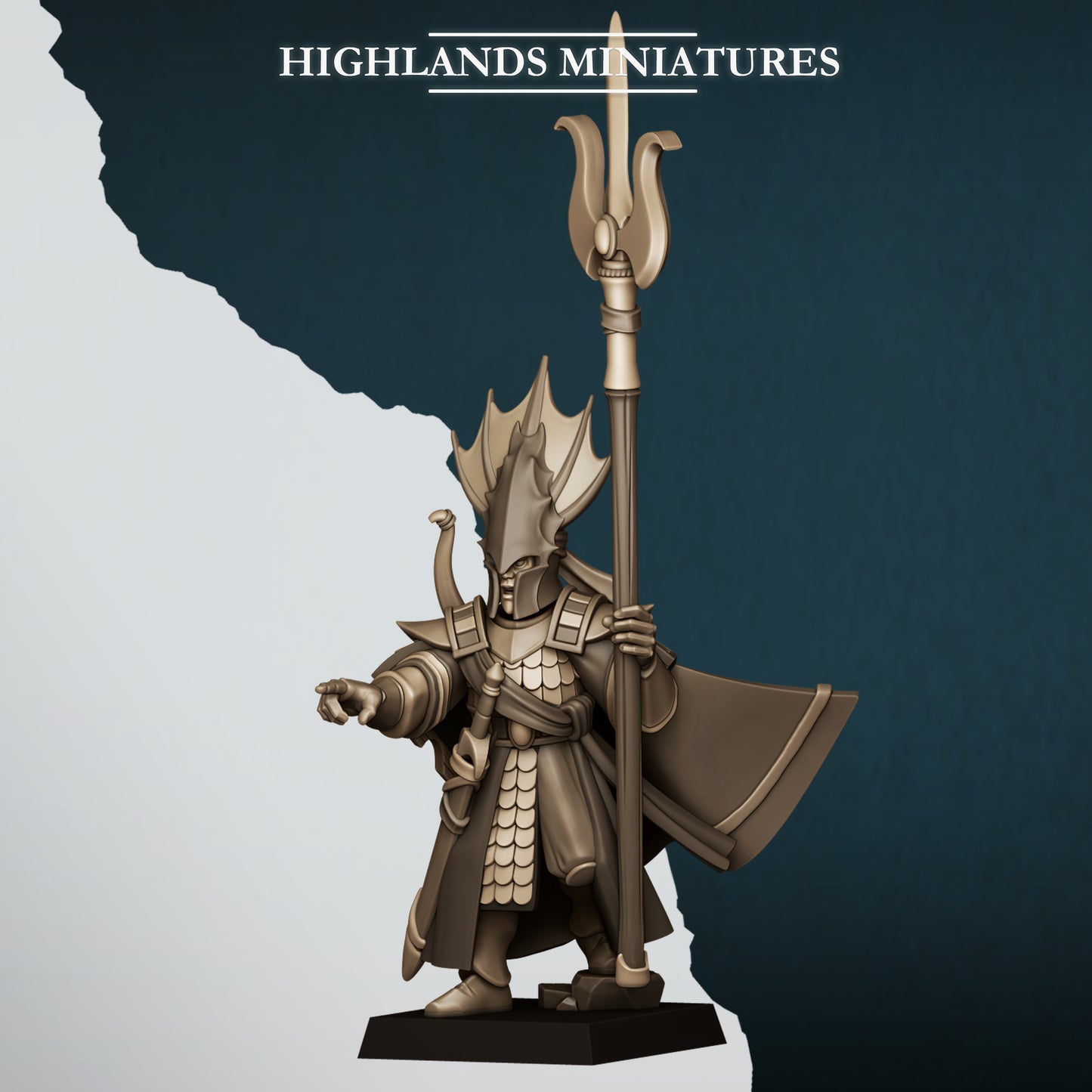 Aegean Elf Lord of the Sea | Aegean Elves | Highlands Miniatures