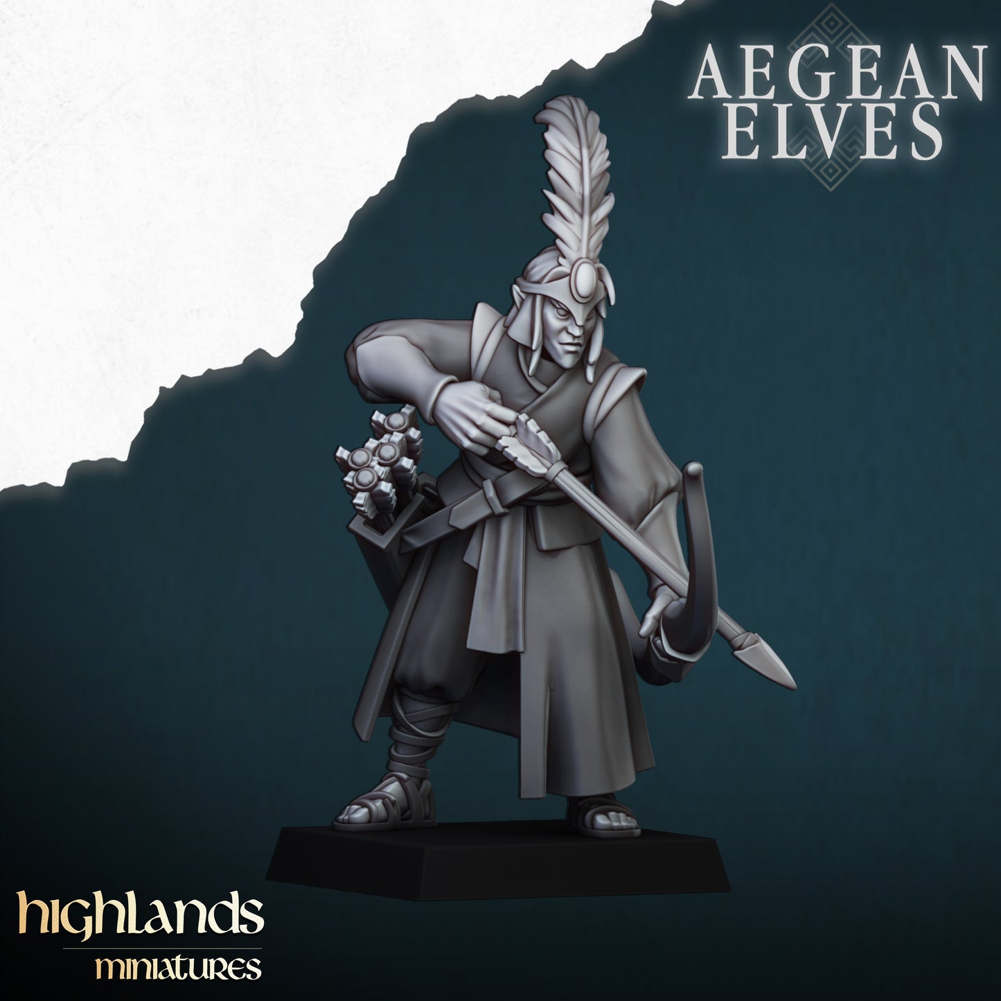 Aegean Elves Archers | Highlands Miniatures