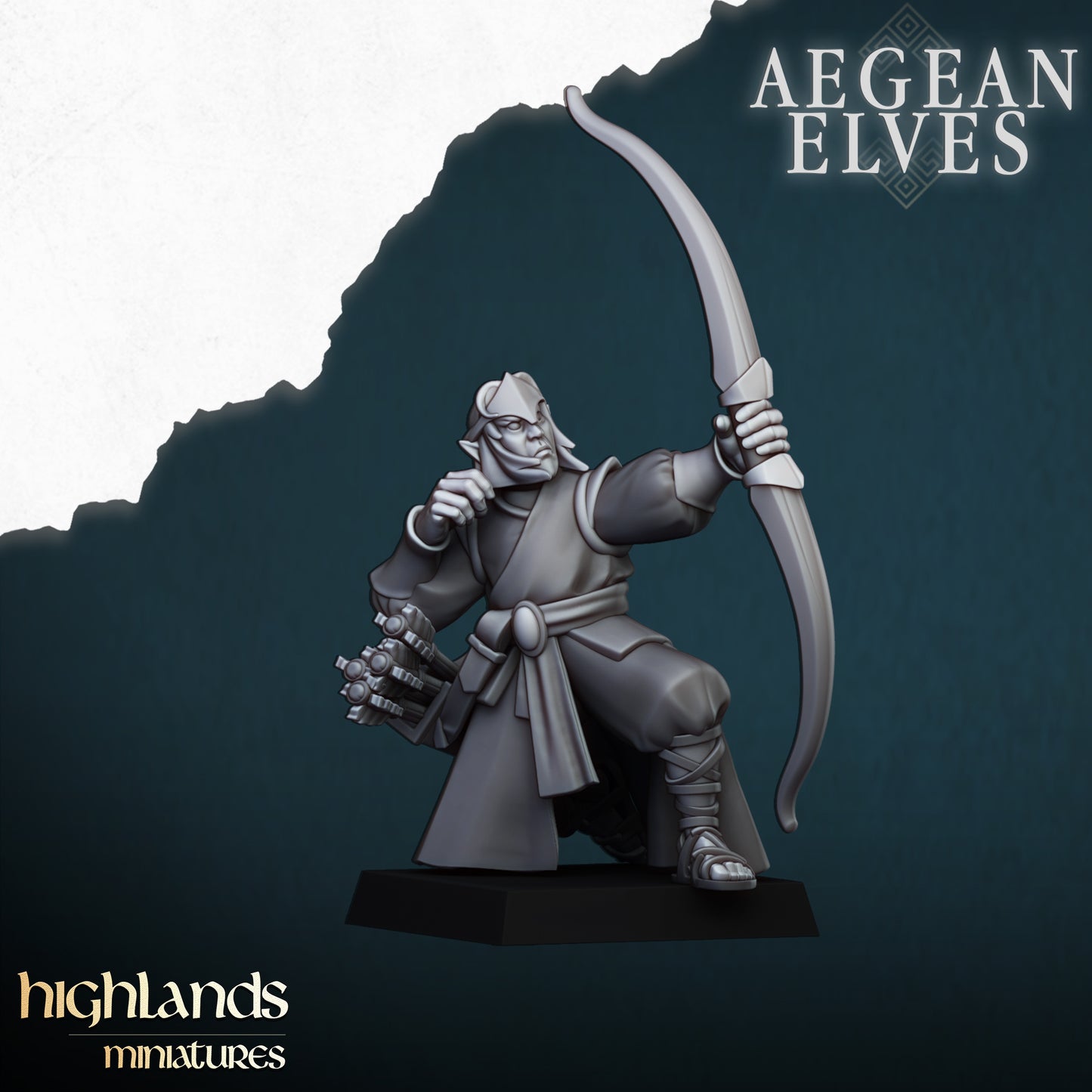 Aegean Elves Archers | Highlands Miniatures