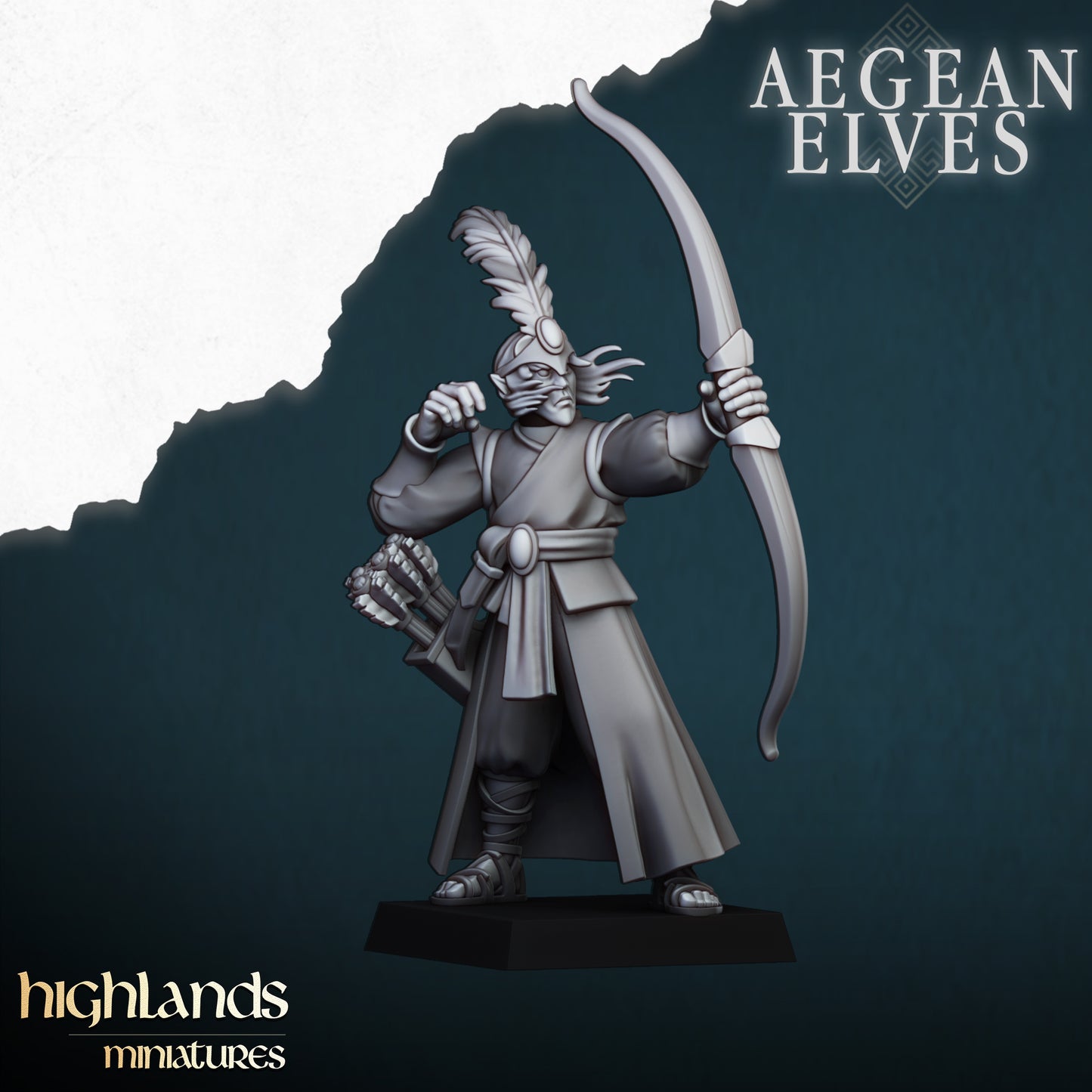 Aegean Elves Archers | Highlands Miniatures