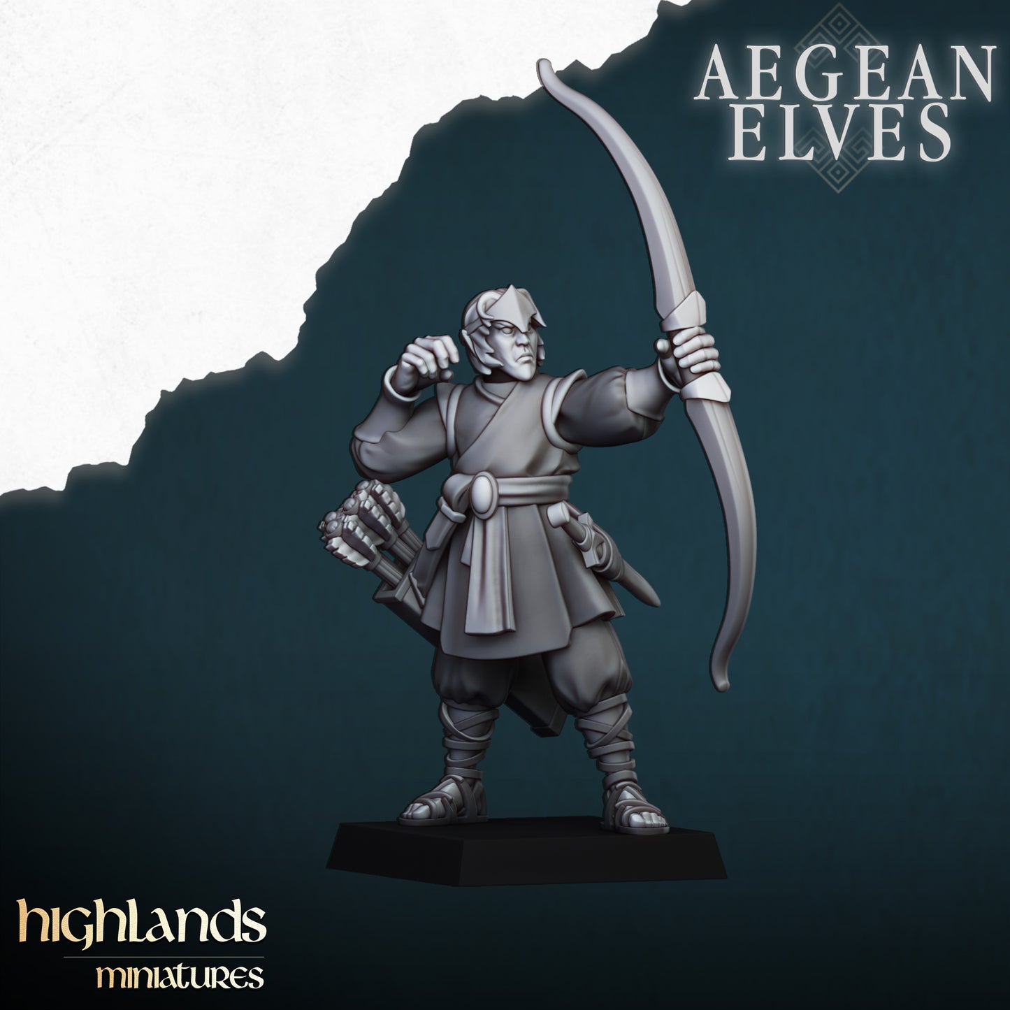 Aegean Elves Archers | Highlands Miniatures