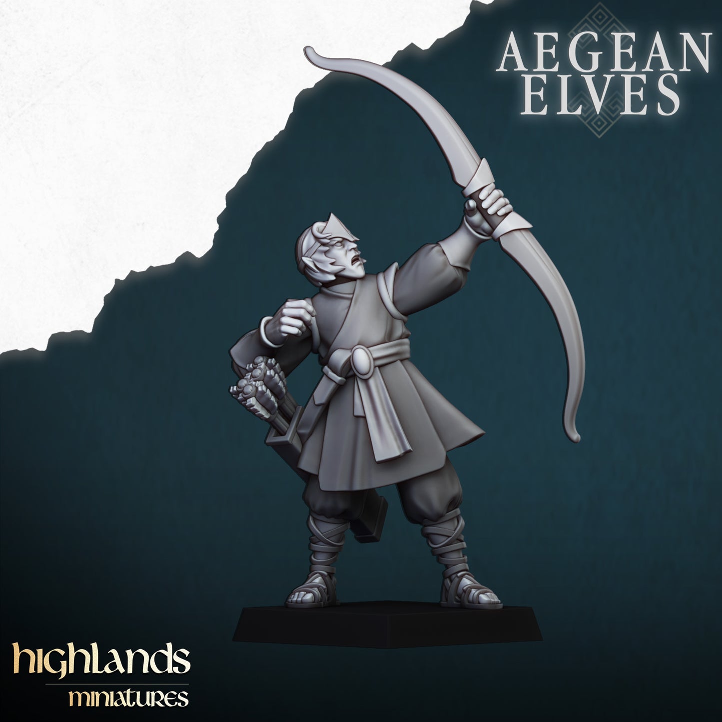 Aegean Elves Archers | Highlands Miniatures