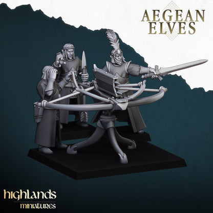 Aegean Elven Ballista | Highlands Miniatures