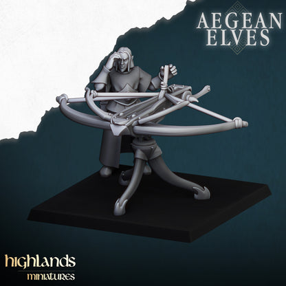 Aegean Elven Ballista | Highlands Miniatures