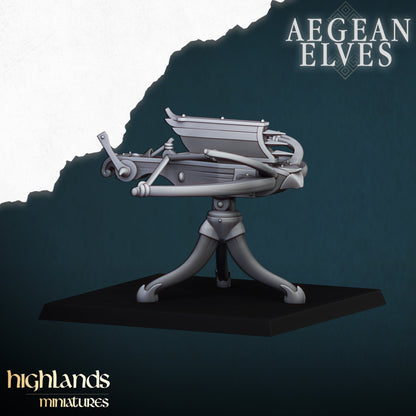 Aegean Elven Ballista | Highlands Miniatures