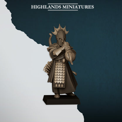 Aegean Elves Sea Guard Command Group | Highlands Miniatures