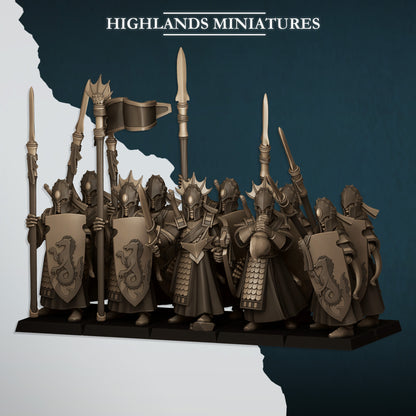 Aegean Elves Sea Guard | Highlands Miniatures