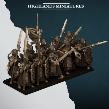 Aegean Elves Sea Guard | Highlands Miniatures