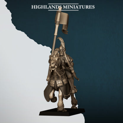 Aegean Elves Sea Hippeis Command Group | Highlands Miniatures